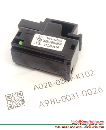 FANUC A98L-0031-0026; Pin nuôi nguồn FANUC A98L-0031-0026 lithium 3.0v _Made in Japan